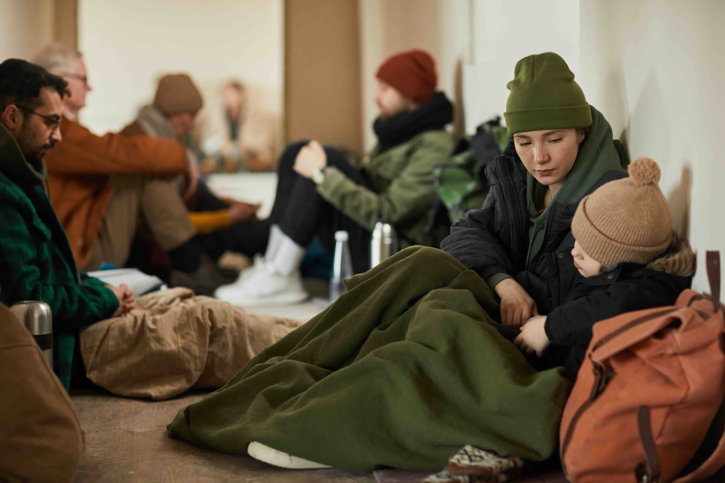 Outreach workers supporting individuals experiencing homelessness